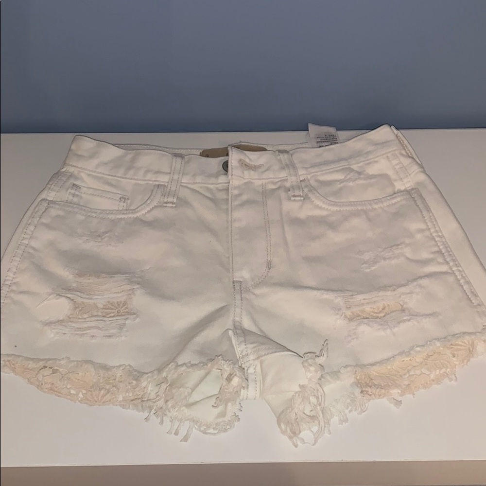 white shorts